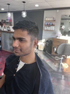 Men's fade