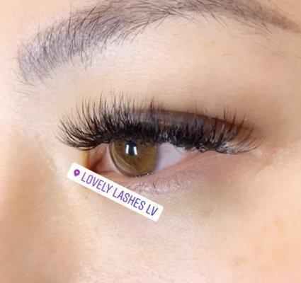 Volume lashes!! :)