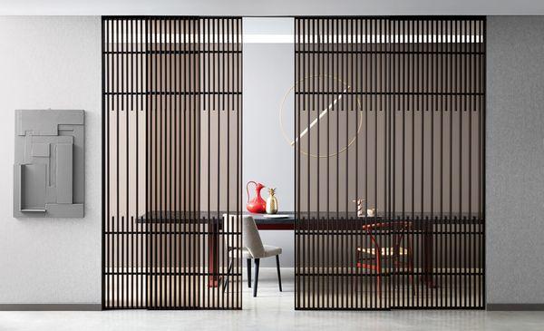 Koan By Lualdi. Sliding doors, Room divider.
 INFOLA@LUADI.US