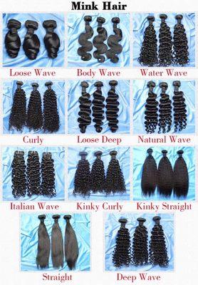 We offer all patterns of hair from 8A-10A