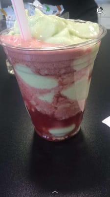 Lava Shake -Key Lime Pie Pomegranate