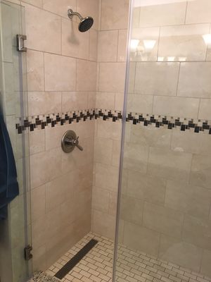 Master bath remodel