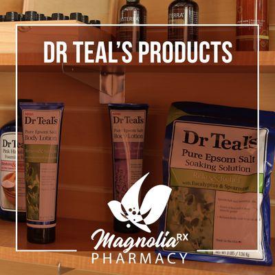 Dr Teal's Pure Epsom Salt products and help rejuvenate the body, quiet the mind, and increase vitality.