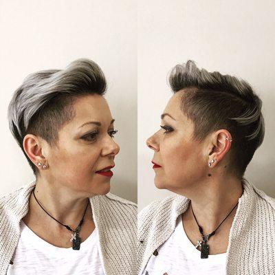 Short chic haircut by Antonio