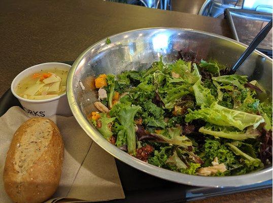 Soup and salad combo