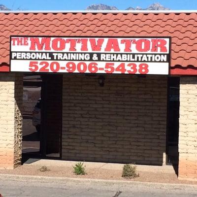 View of Motivator studio from Wrightstown Rd. Tucson's most educated and versatile trainers.