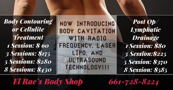 Body Contouring, Lipo Laser and more!!!