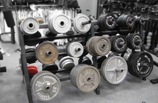 Used plate weights in store! 