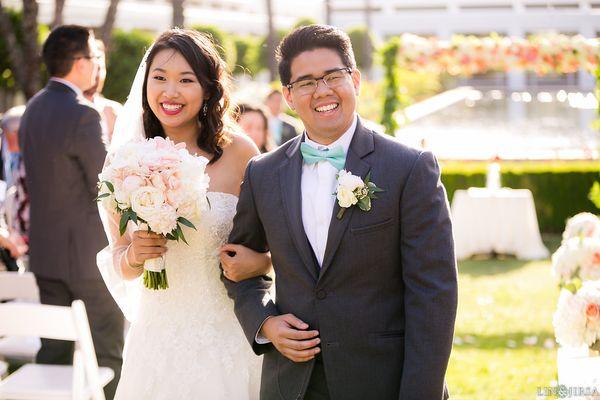 They tied the knot! Richard Nixon Library - Yorba Linda, CA