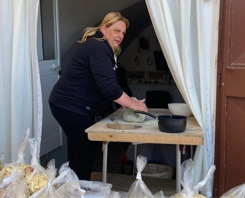 Bari pasta making