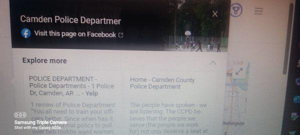 CPD web site they hide