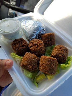 Falafel appetizer