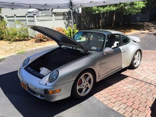 Air cooled 1999 Porsche twin turbo