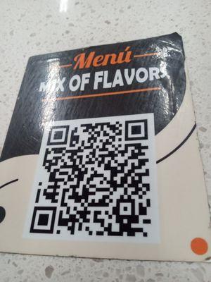 Menu QR