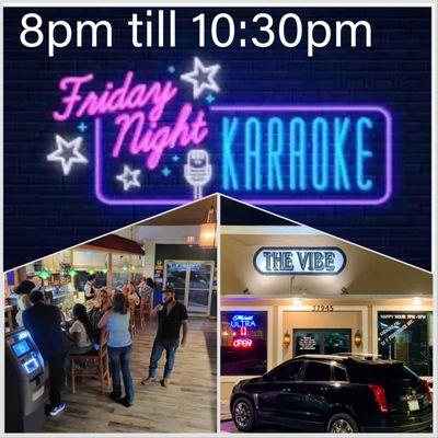 Karaoke with the Stars starts at 7:30pm Friday followed by Latino night at 10:30pm