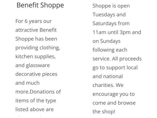 About the shop! It's been around a long time serving the community.