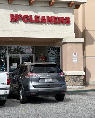 Store front in Stater Bros shopping center