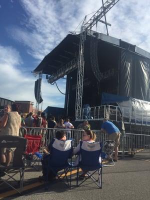 Concert at the airfield