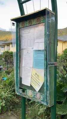 Notice board