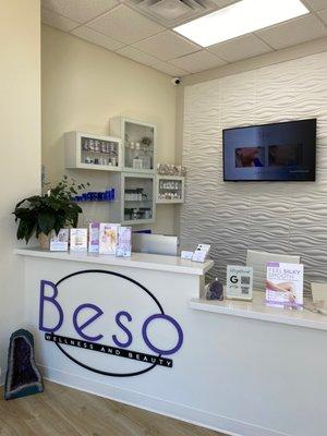 Welcome to Beso Wellness & Medical Aesthetics, where our mission is to assist you in achieving a state of wellbeing , from the inside out.