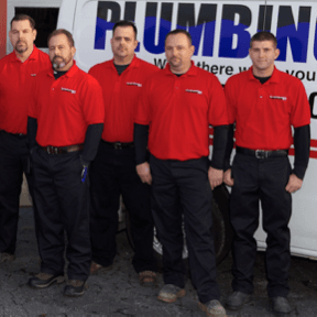 Some of plumbers ready to help!