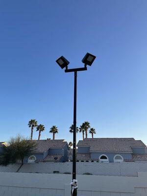 Basketball Court lights