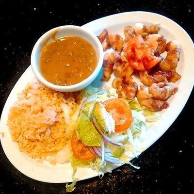 El Fino Mexican Cuisine - typical plate of mexican food