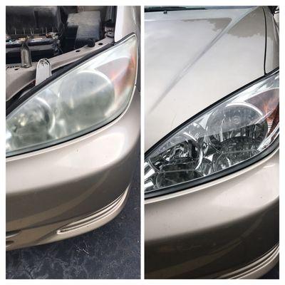 Headlight restoration