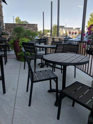 Nice shaded patio