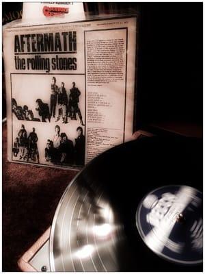 Currently spinning The Stones Aftermath.  Happy to find the original UK pressing inside the US sleeve!  So good!