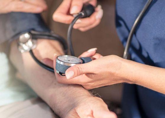 We can monitor vitals such as blood pressure