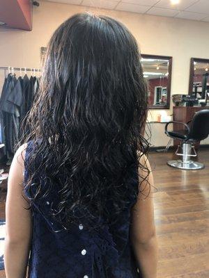 hautehairsalon wavy perm