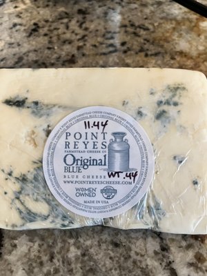 Point Reyes blue cheese. Made in America. Delicious