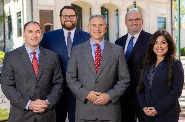 McCraw Law Group serious personal injury attorneys leadership team