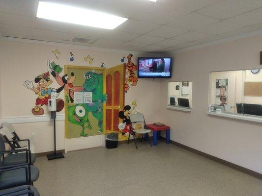 Nova Kids First Welcoming Waiting Area