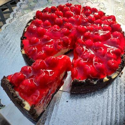 Cherry cheese cake