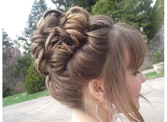 wedding hair style by Mallory (hope I spelled it correctly)