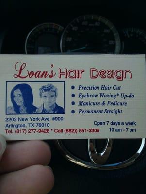 Loan's Hair Design