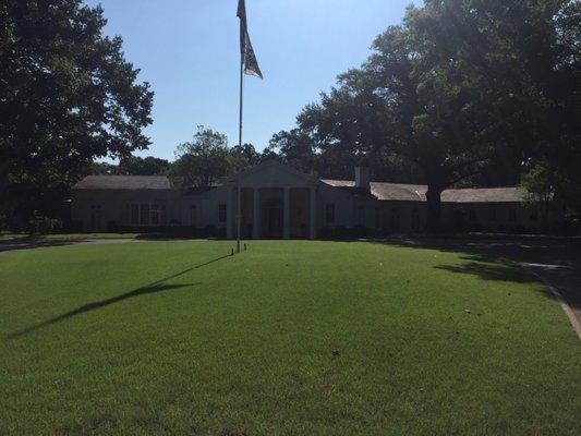 Main Building at the Memphis Hunt and Polo Club