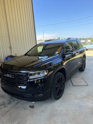 3-5 Year Ceramic Coating on a brand new Acadia