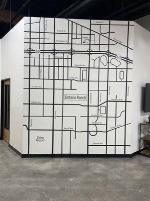 This is a map of Ontario Ranch. We hope to be a blessing to families in Ontario Ranch and the neighboring communities.