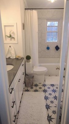 Remodeled bathroom in Wayne, Nj