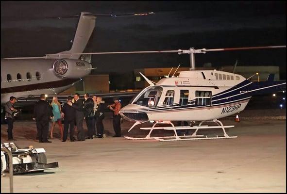 Looing for roundtrip Helicopter shuttle to Nascar Race from Scottsdale?