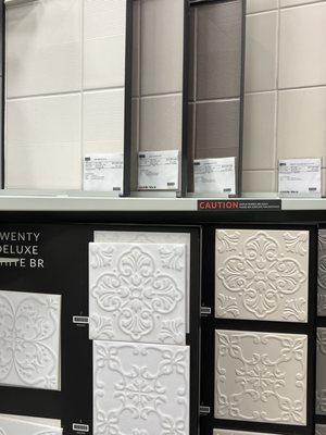 Tile samples