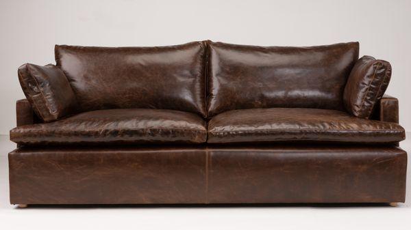 Custom Sofas and Chairs can come in a variety of leathers and hides. Ask about our section of sheepskin rugs and throws.