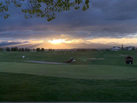 Amazing view from the patio!!