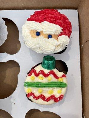 Christmas cupcakes