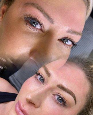 Ombre Brows - Before and After