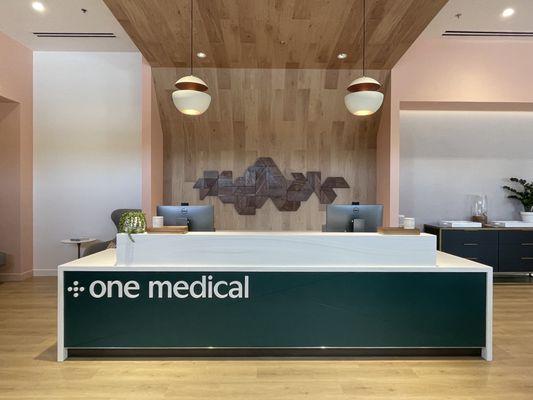 One Medical: Shops at Legacy reception desk