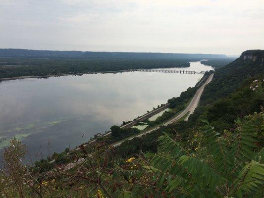 View down hwy 61.